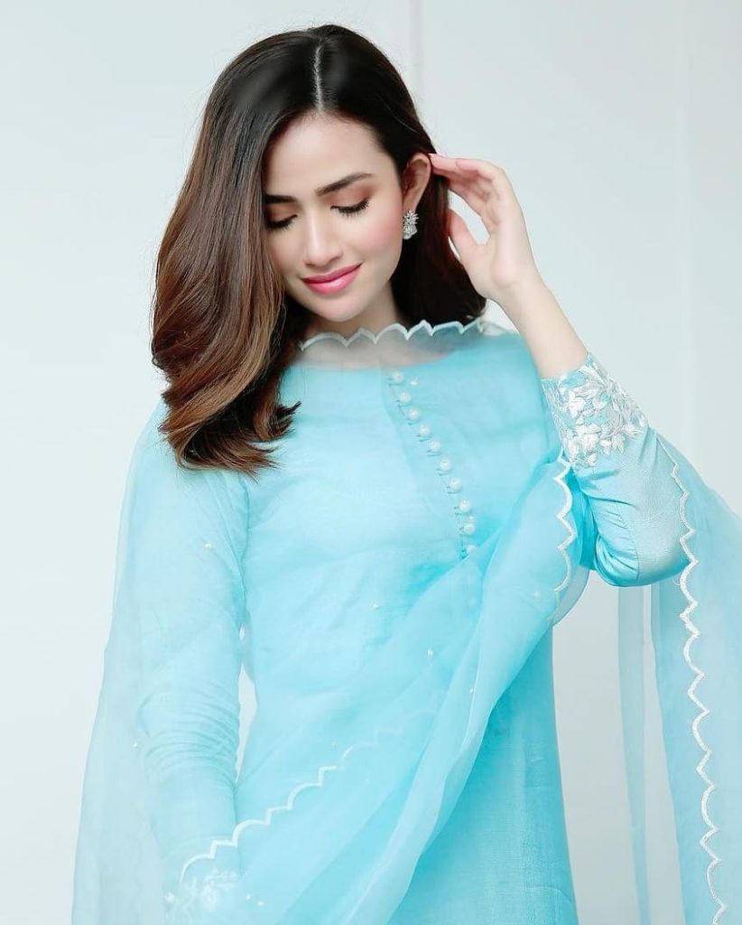 meesho organza suit
