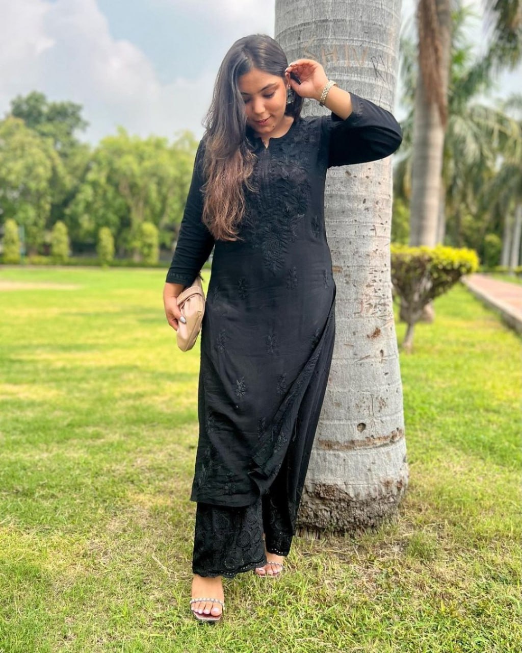 Black Stylish Kurta Pajama For Couples – Najib Maya