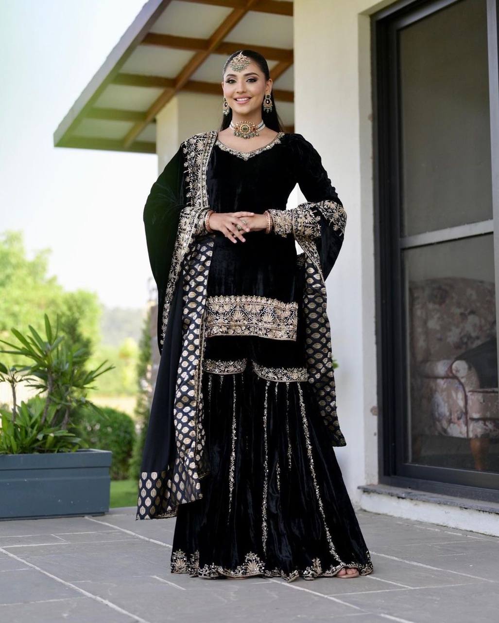 Sharara Suit For Ladies | Maharani Designer Boutique